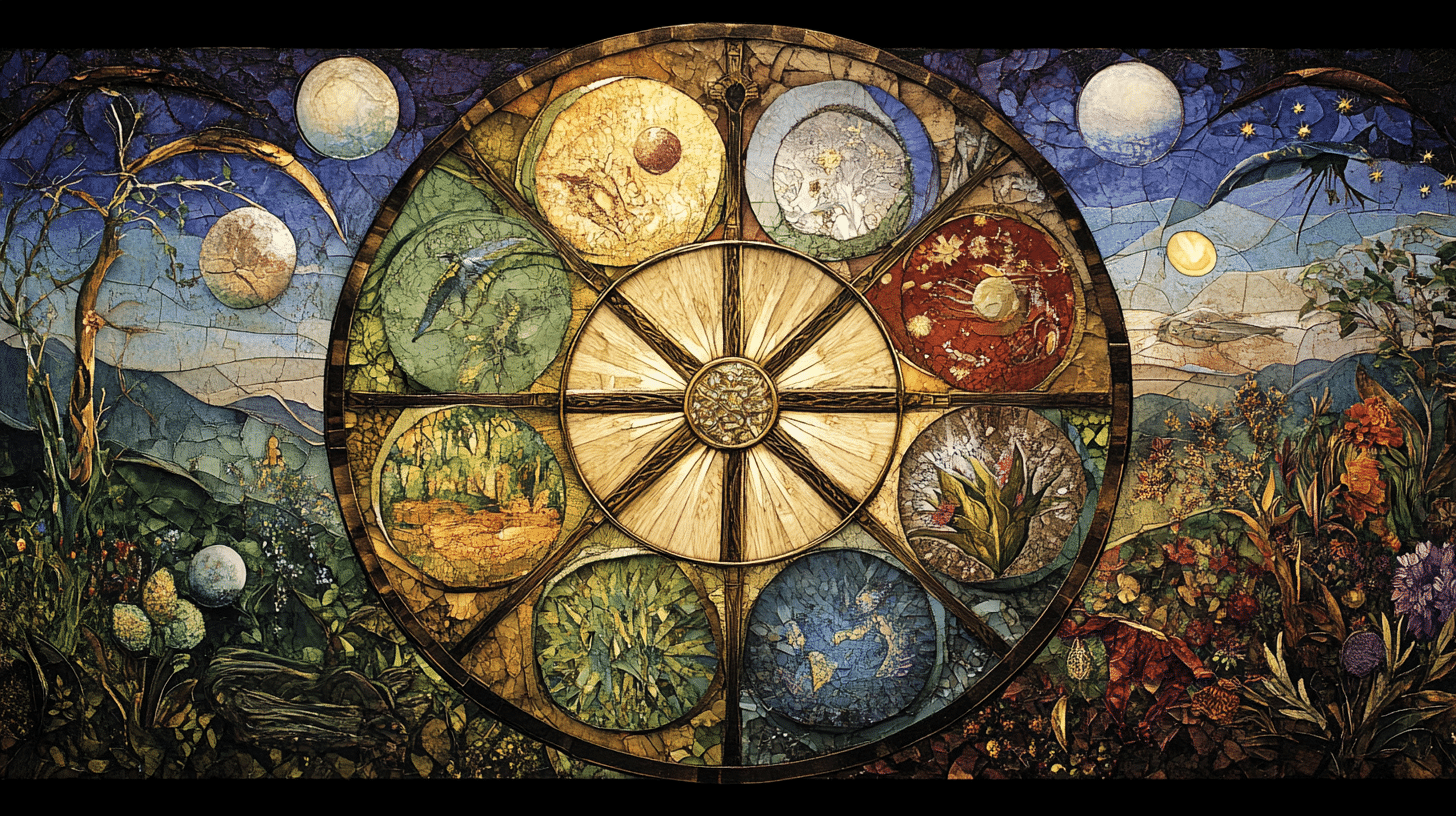 Featured image for “Wheel of the Year <i>2025</i>: Ancient <b>Wisdom</b> for Modern Living”